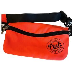Victoria Secret PINK Neon Orange Fanny Pack Belly Bag